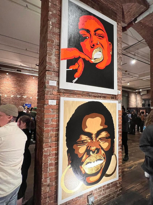 Squeak Canvas - Momma Lips Draws