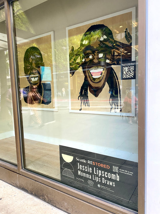 Braids B*tch Canvas - Momma Lips Draws