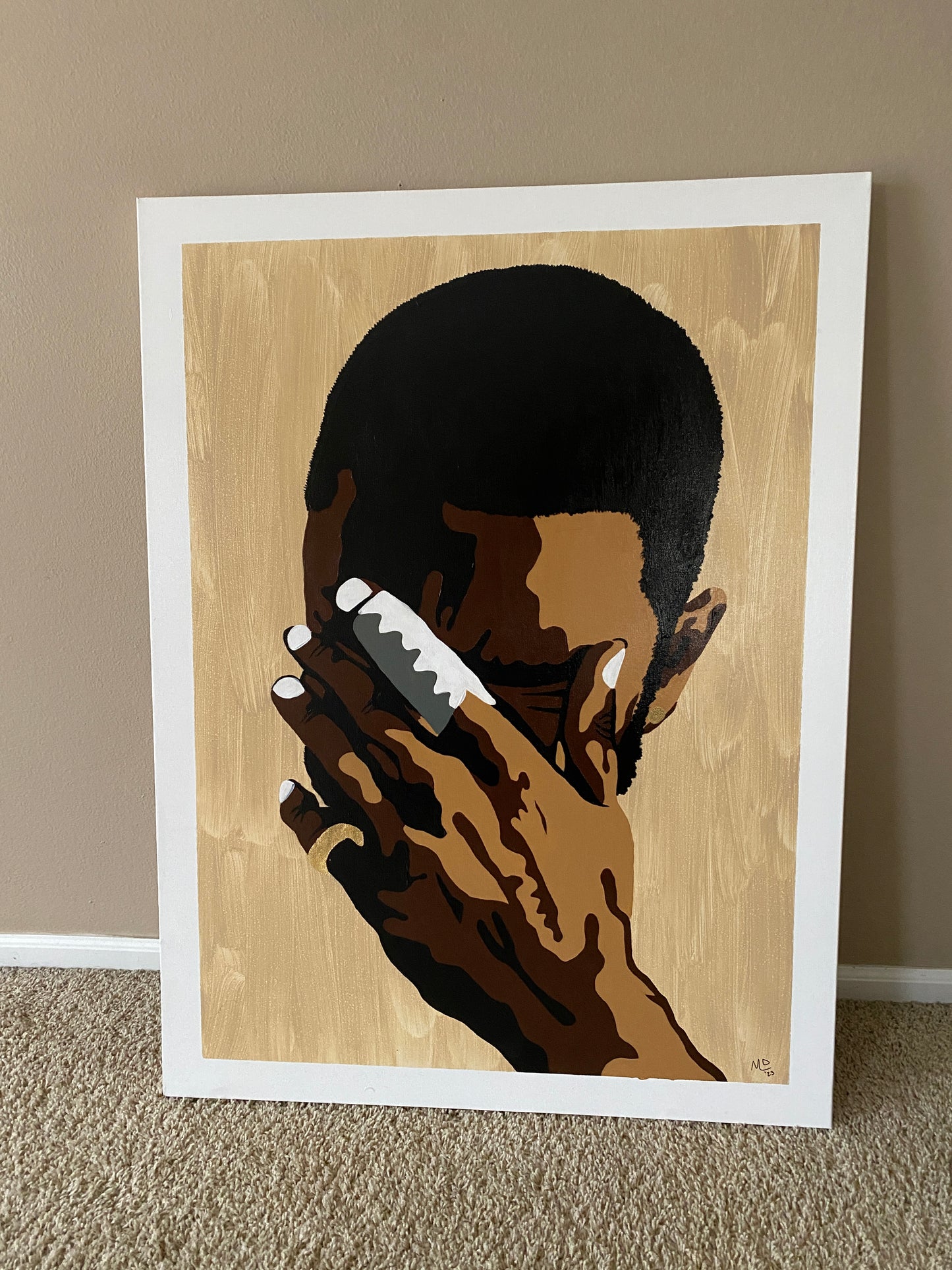 Boys Don't Cry - Frank Portrait - Momma Lips Draws