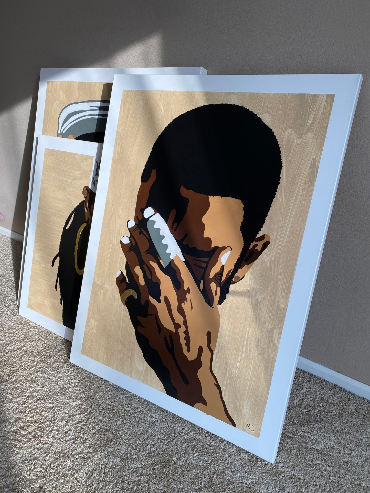 Boys Don't Cry - Frank Portrait - Momma Lips Draws