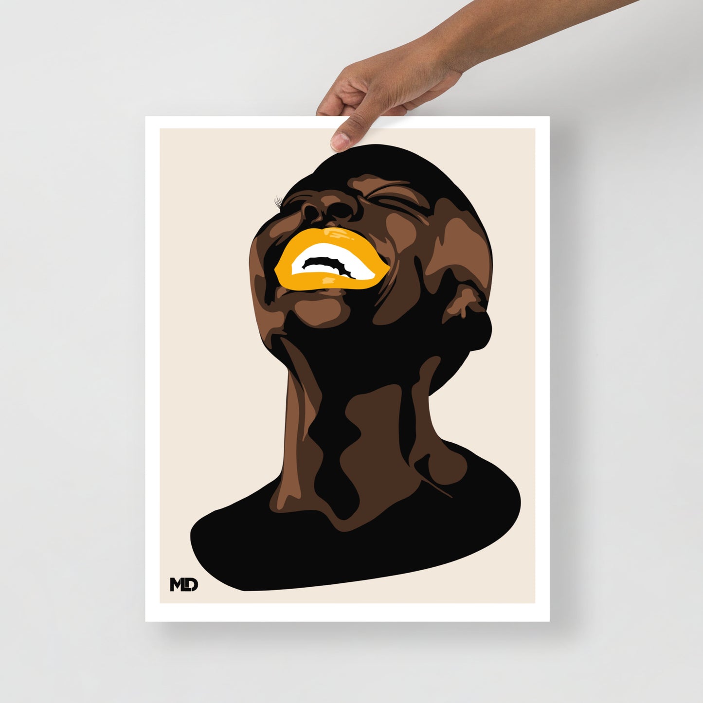 Joyous Print - Momma Lips Draws