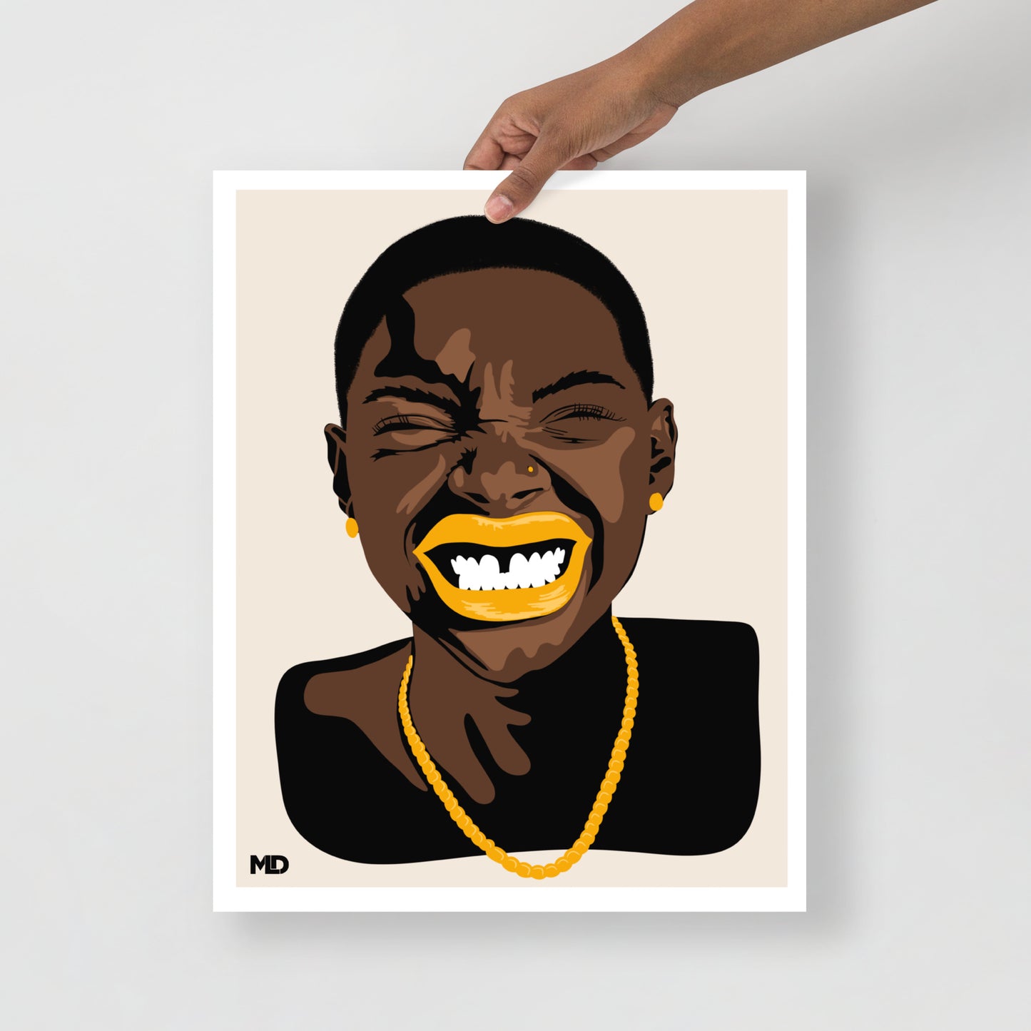 Gap Girl Print - Momma Lips Draws