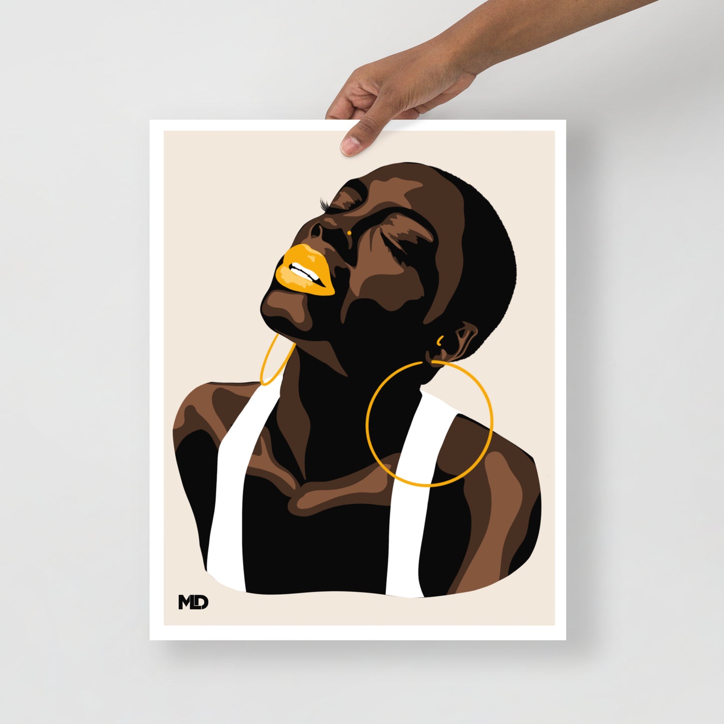 Passionate Print - Momma Lips Draws