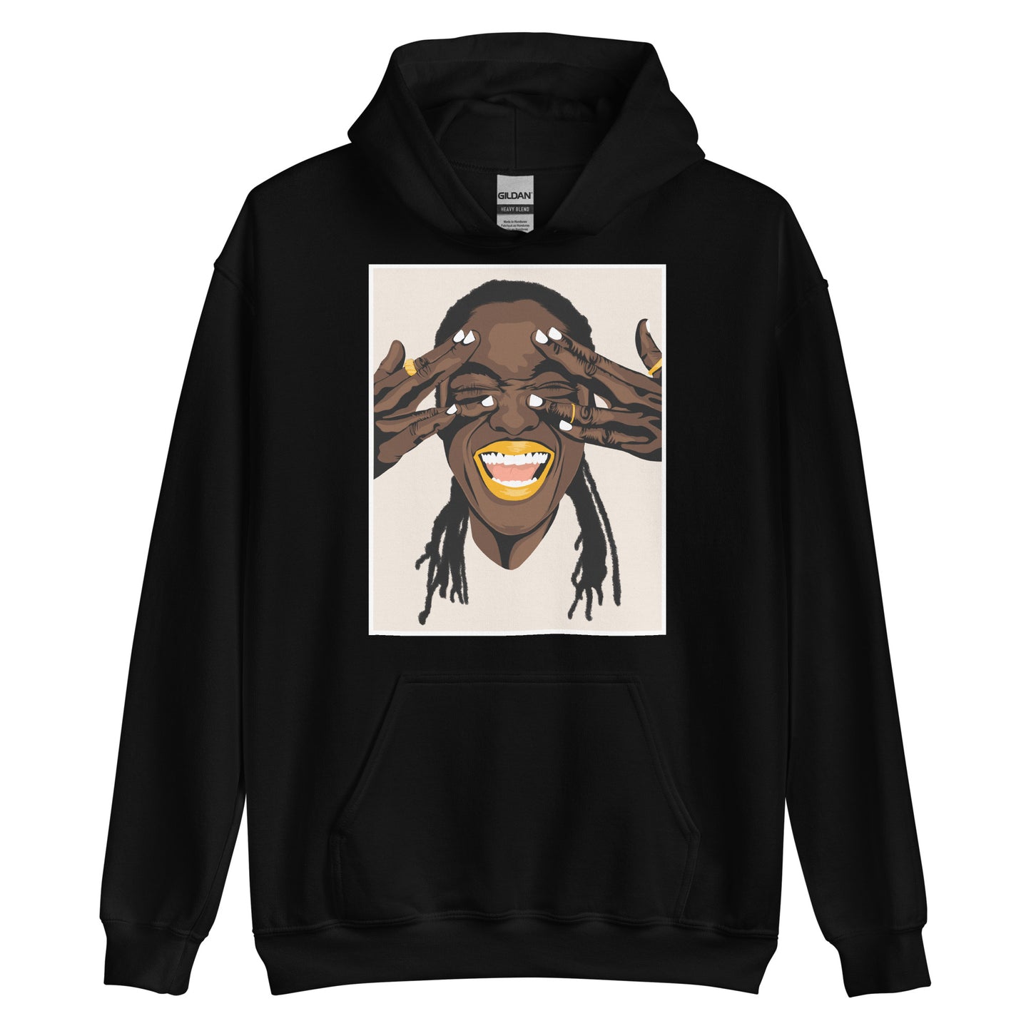 Braids B*tch Hoodie - Momma Lips Draws