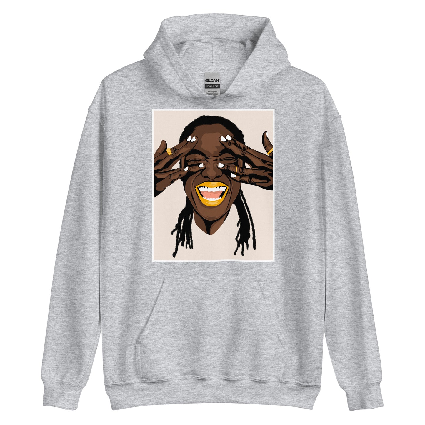 Braids B*tch Hoodie - Momma Lips Draws