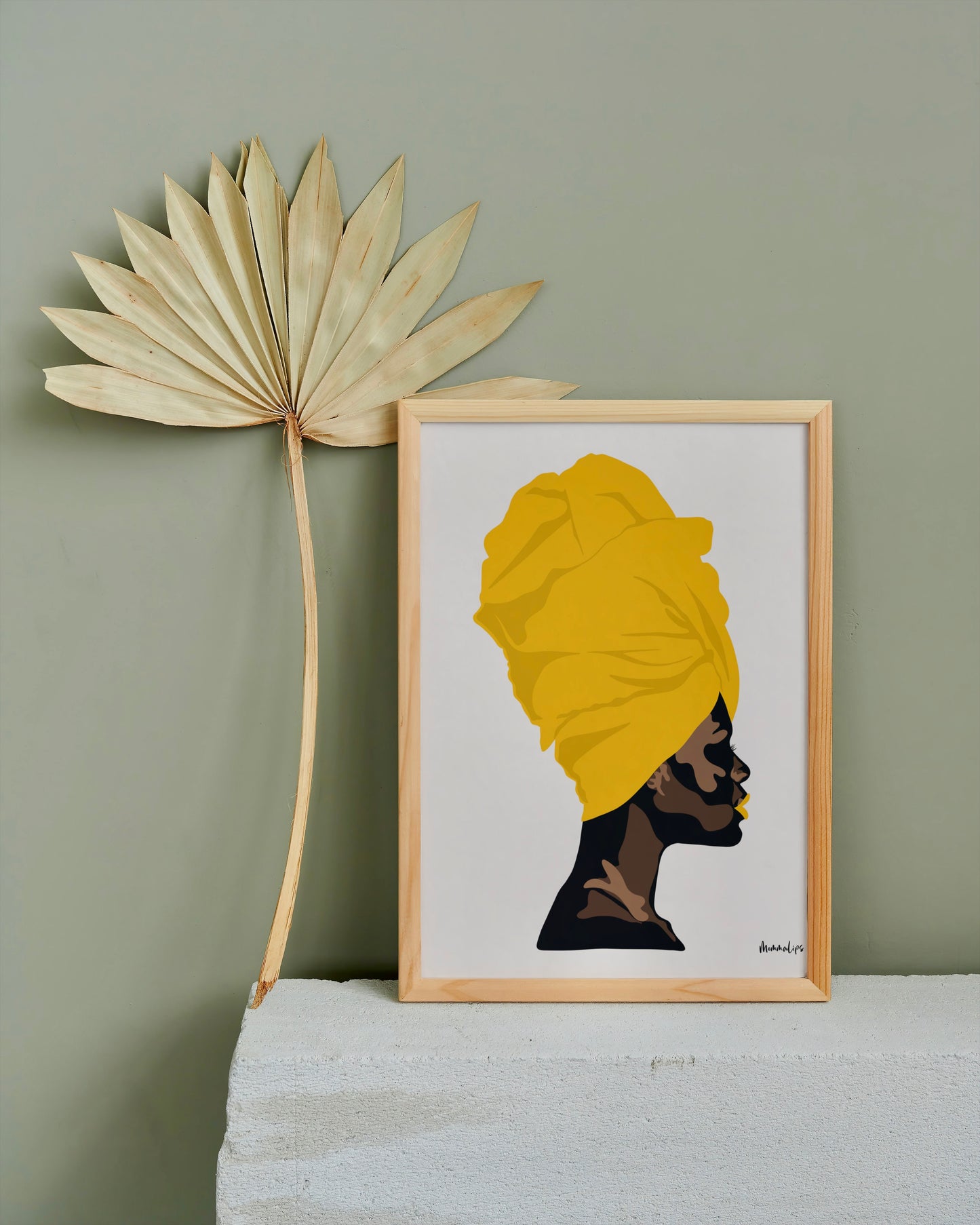 Dignified Print - Momma Lips Draws
