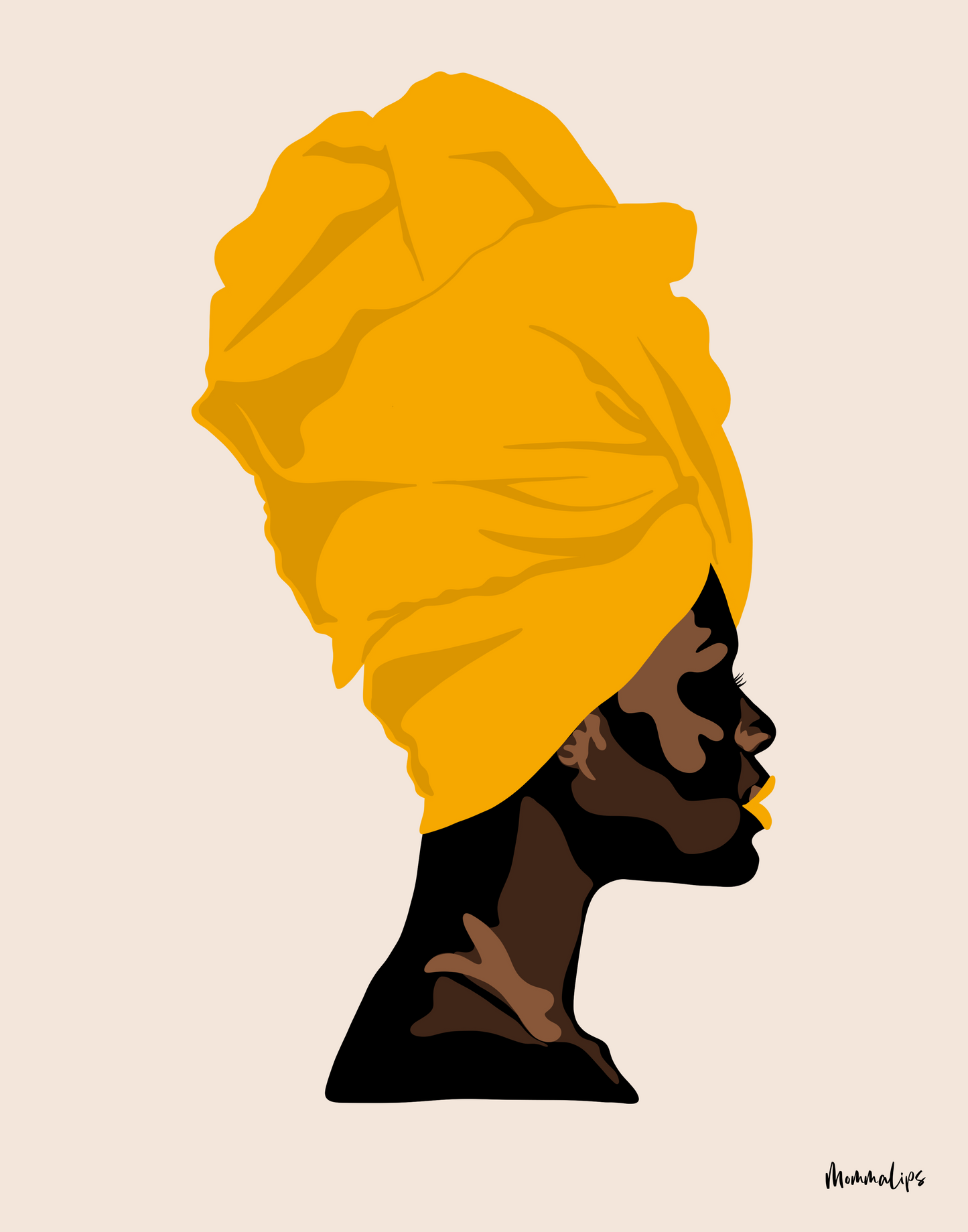 Dignified Print - Momma Lips Draws