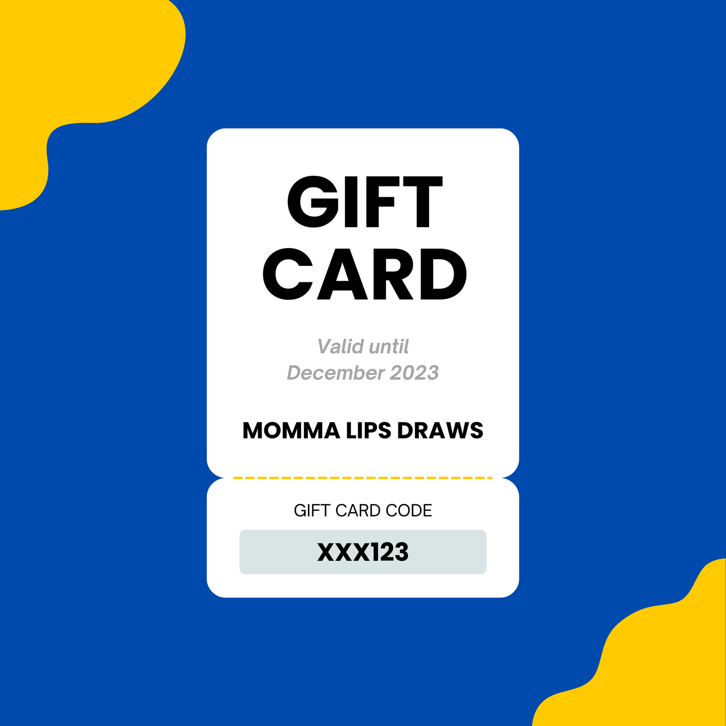Gift Card - Momma Lips Draws