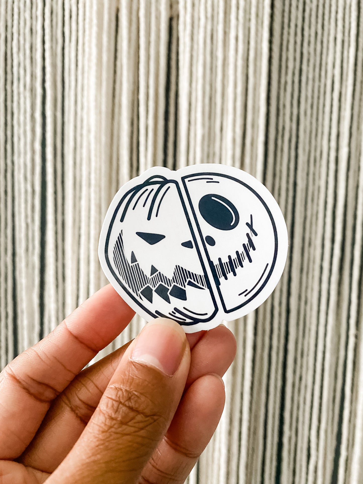 Pumpkin King Sticker - Momma Lips Draws