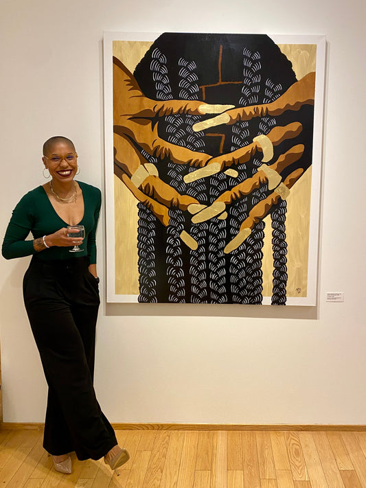 24 Karats Canvas - Momma Lips Draws