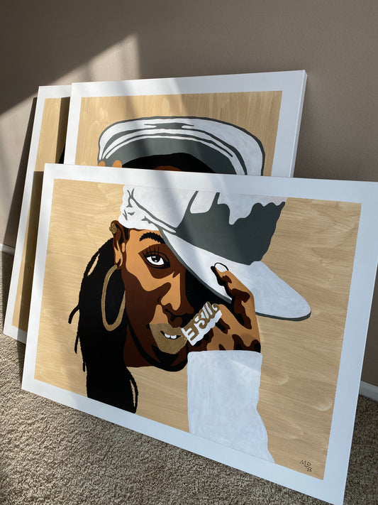 Under Construction - Missy Portrait - Momma Lips Draws