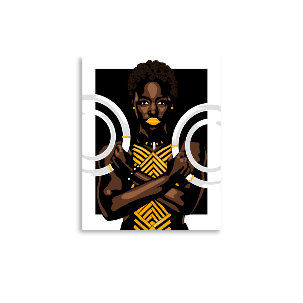 Nakia Print - Momma Lips Draws