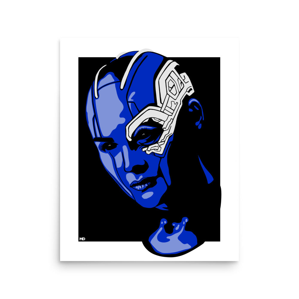 Nebula Print - Momma Lips Draws