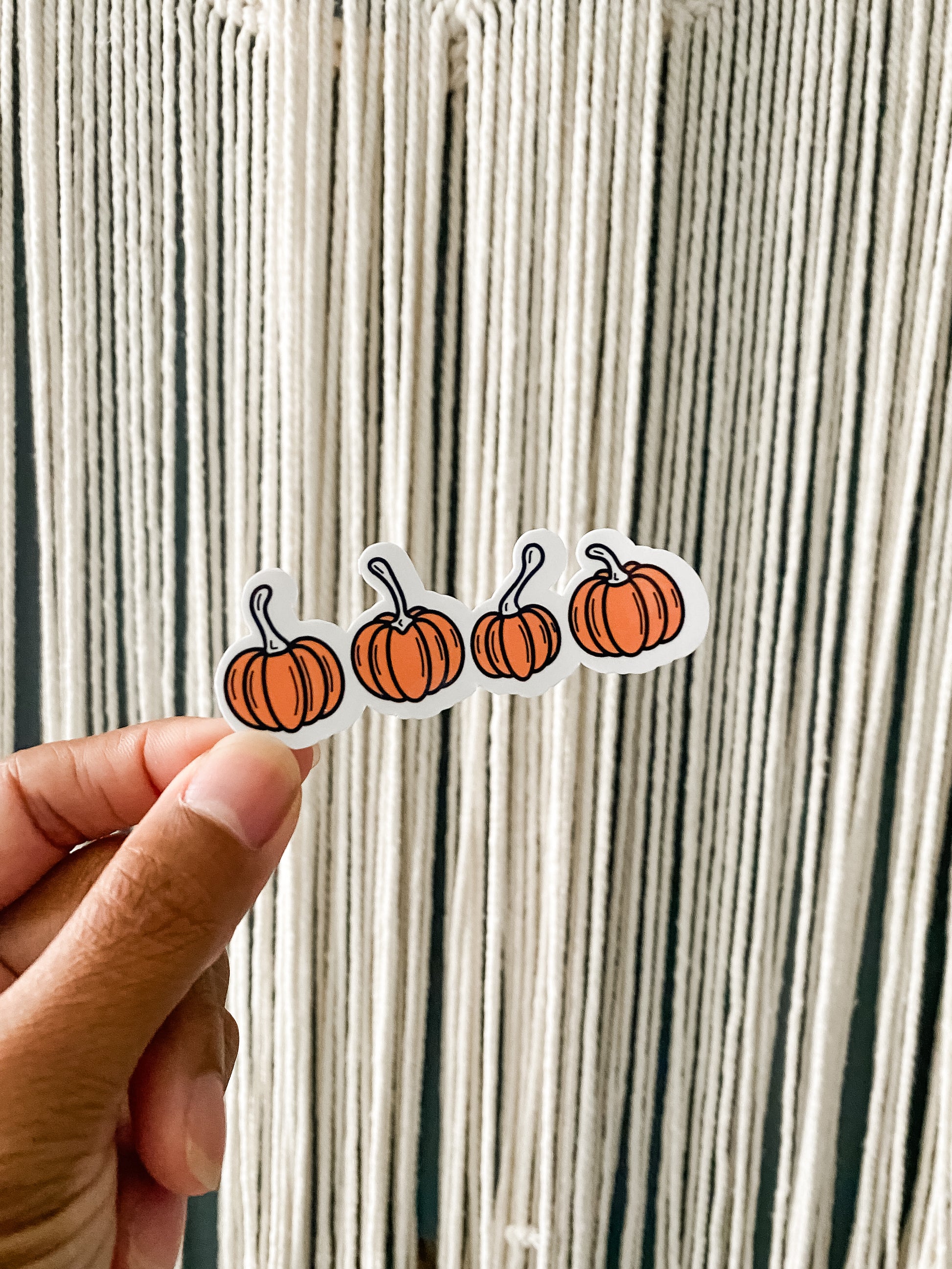 Pumpkins Sticker - Momma Lips Draws